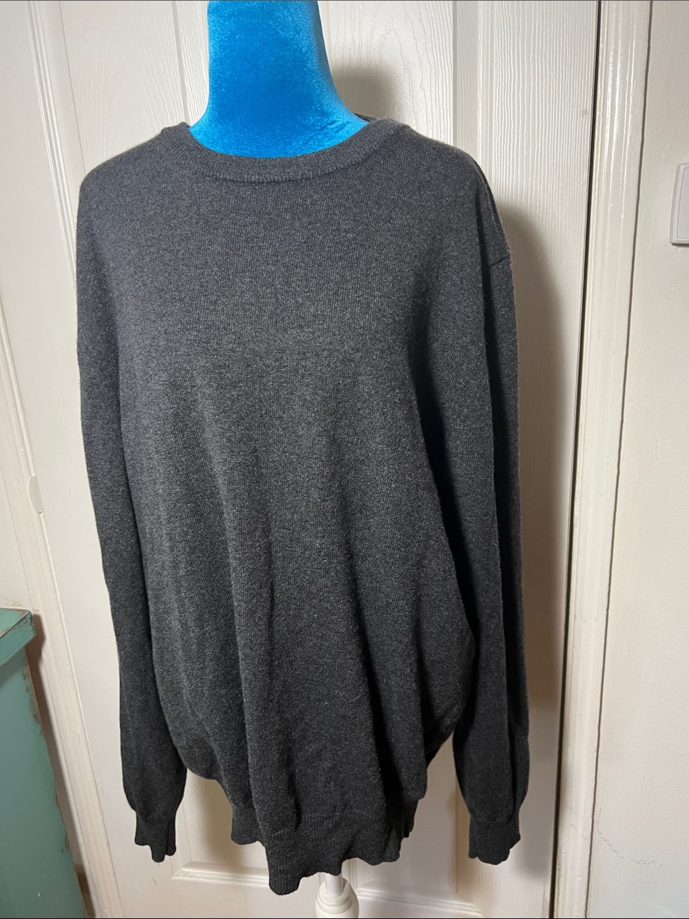 Luca Faloni Italy Cashmere Sweater XXL Gray - Picture 3 of 8